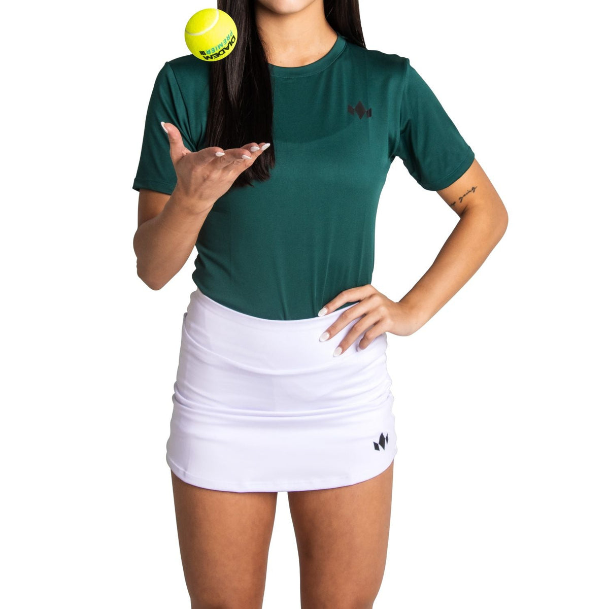 Women's Tennis Skirt White / XS option
