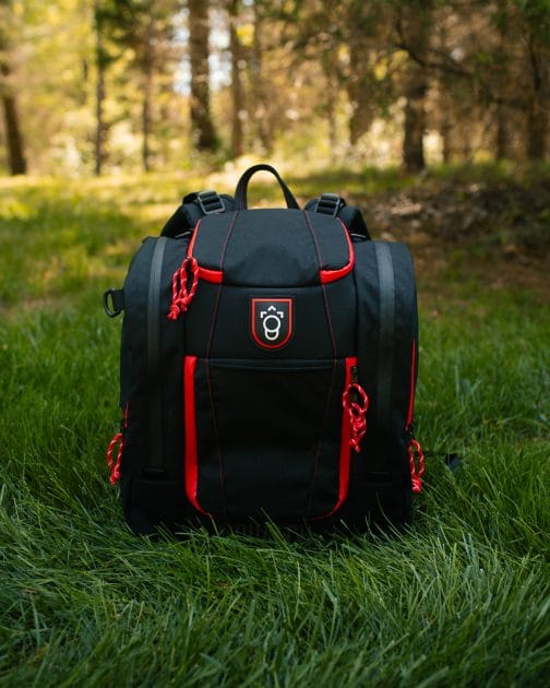 Disc Golf Backpack Volcanic / Fabric / Ready to Ship Immediately option