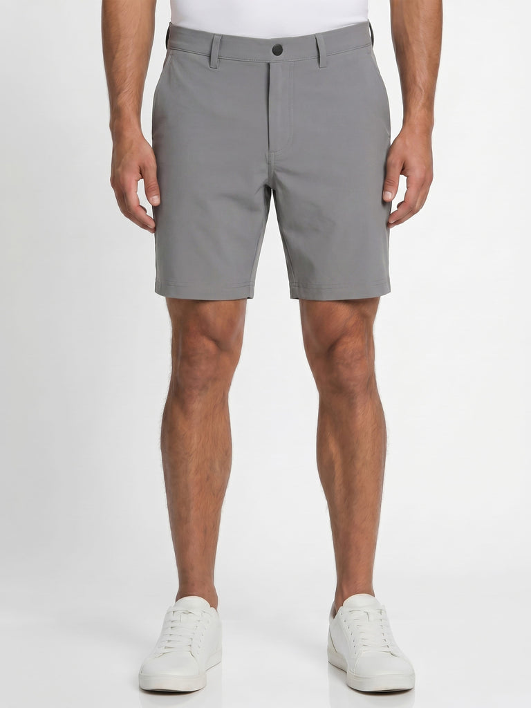 Men's Flat Front Pull-On Golf Short | 8" Inseam