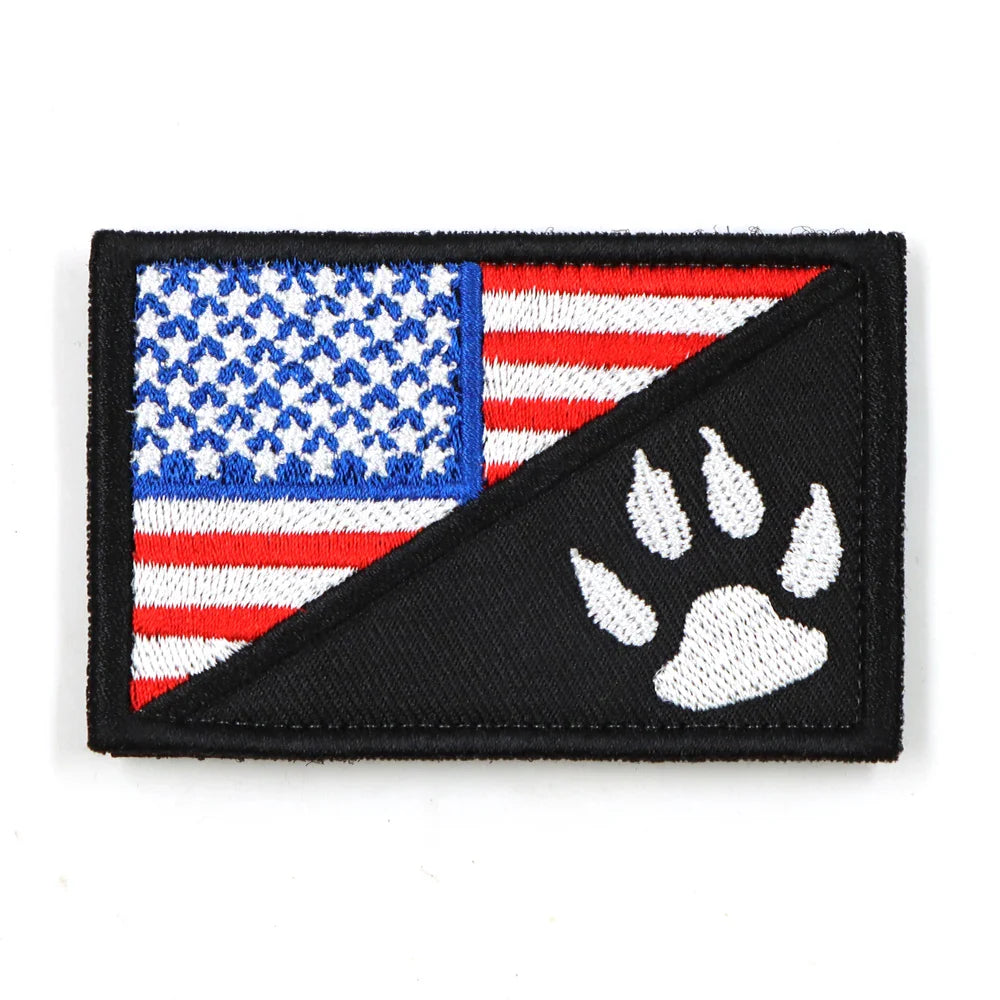 Dog Harness Patches – Service Dog, K9 & ESA, 12 Designs
