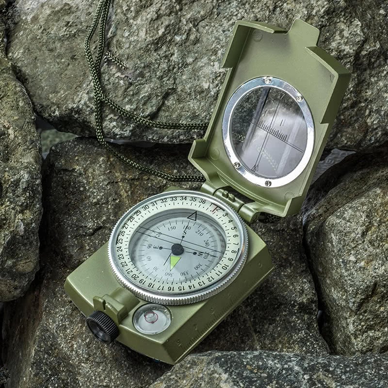 Lensatic Compass source view 1