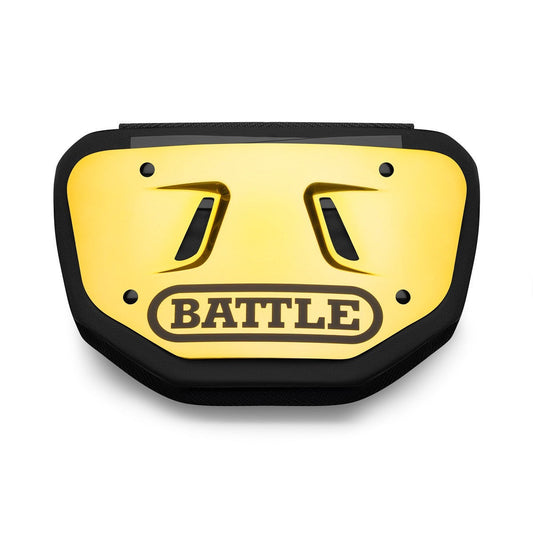 Football Back Plate Gold / Adult option
