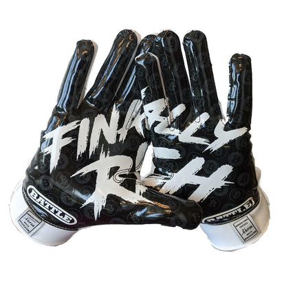 Football Gloves White / Adult / S option
