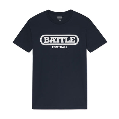 Football T-Shirt Navy / White / Adult / S option