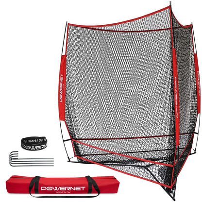 Baseball Training Net Red option