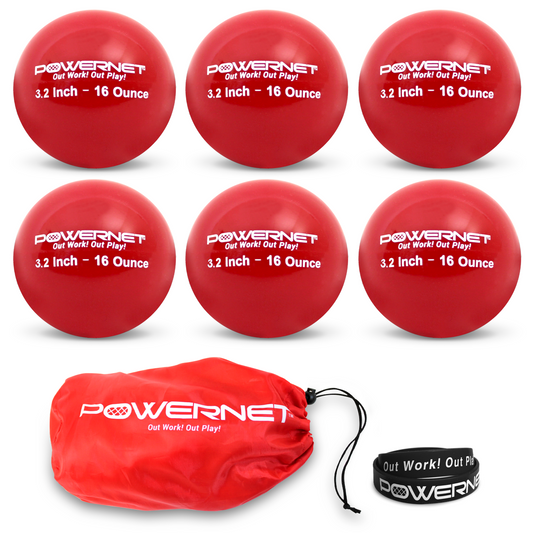 Weighted Training Balls 16 Oz - Red option