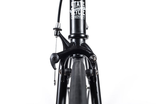 Bicycle Rim Brake Set Black - Standard Clearance (up to 28c) / Front / 22.2 mm option