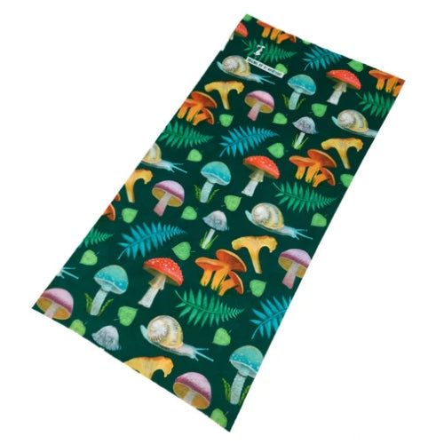 Lightweight Hiking Neck Gaiter Forest Mushroom option