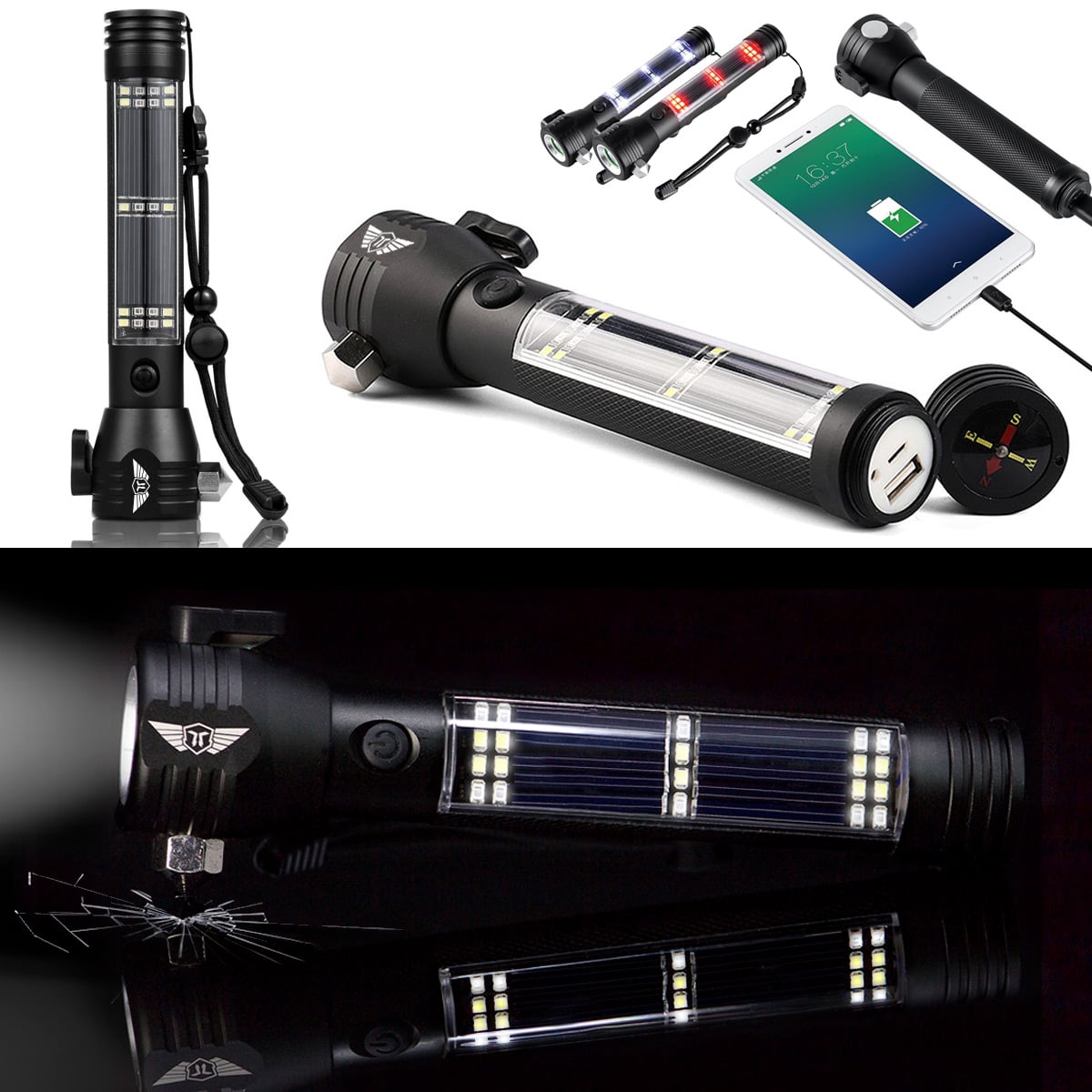 Multi Function Emergency Flashlight source view 1