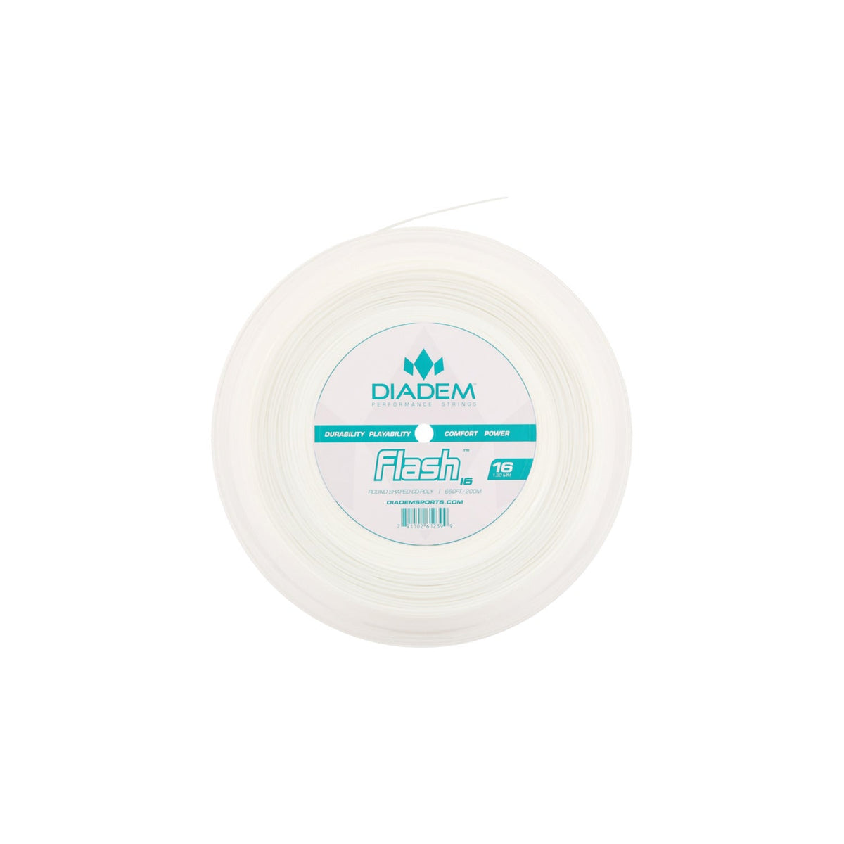 Tennis String 15L(1.35mm) / White option
