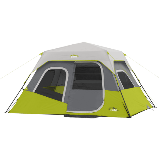 6-Person Instant Cabin Tent Dark Gray/Green option