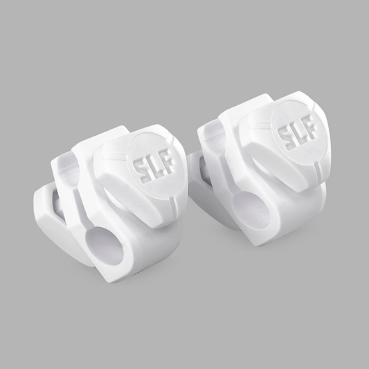 Football Visor Quick Clips White option