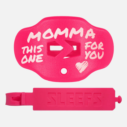 Soft Football Mouthguard Pink option
