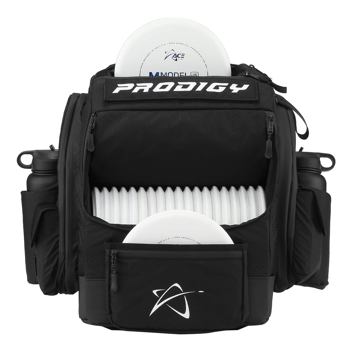 Disc Golf Backpack Black Ripstop option