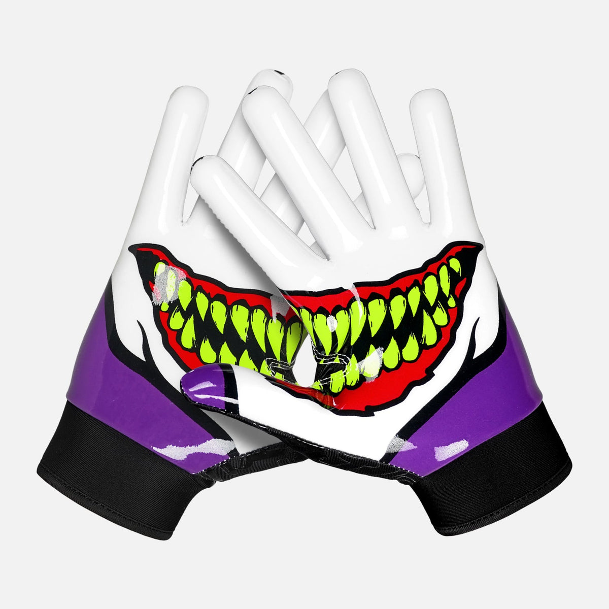 Football Receiver Gloves S / Purple/Green option