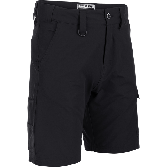 Men's Hybrid Fishing Shorts Caviar Black / Small option