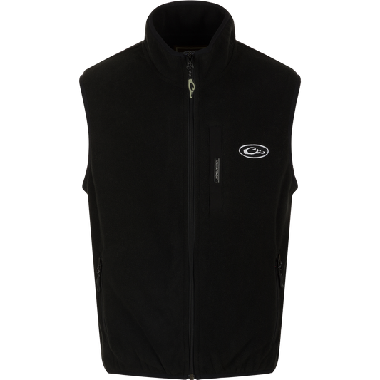 Youth Microfleece Outdoor Vest Caviar Black / Youth 8 option