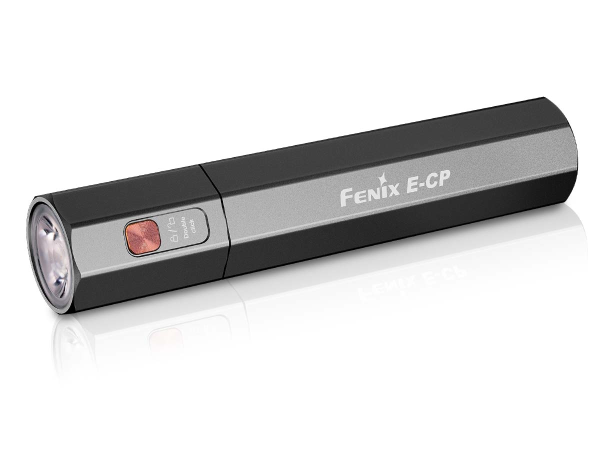 Rechargeable Power Bank Flashlight Black option