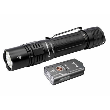 Rechargeable Handheld Flashlight Black with Gray E03R V2.0 option
