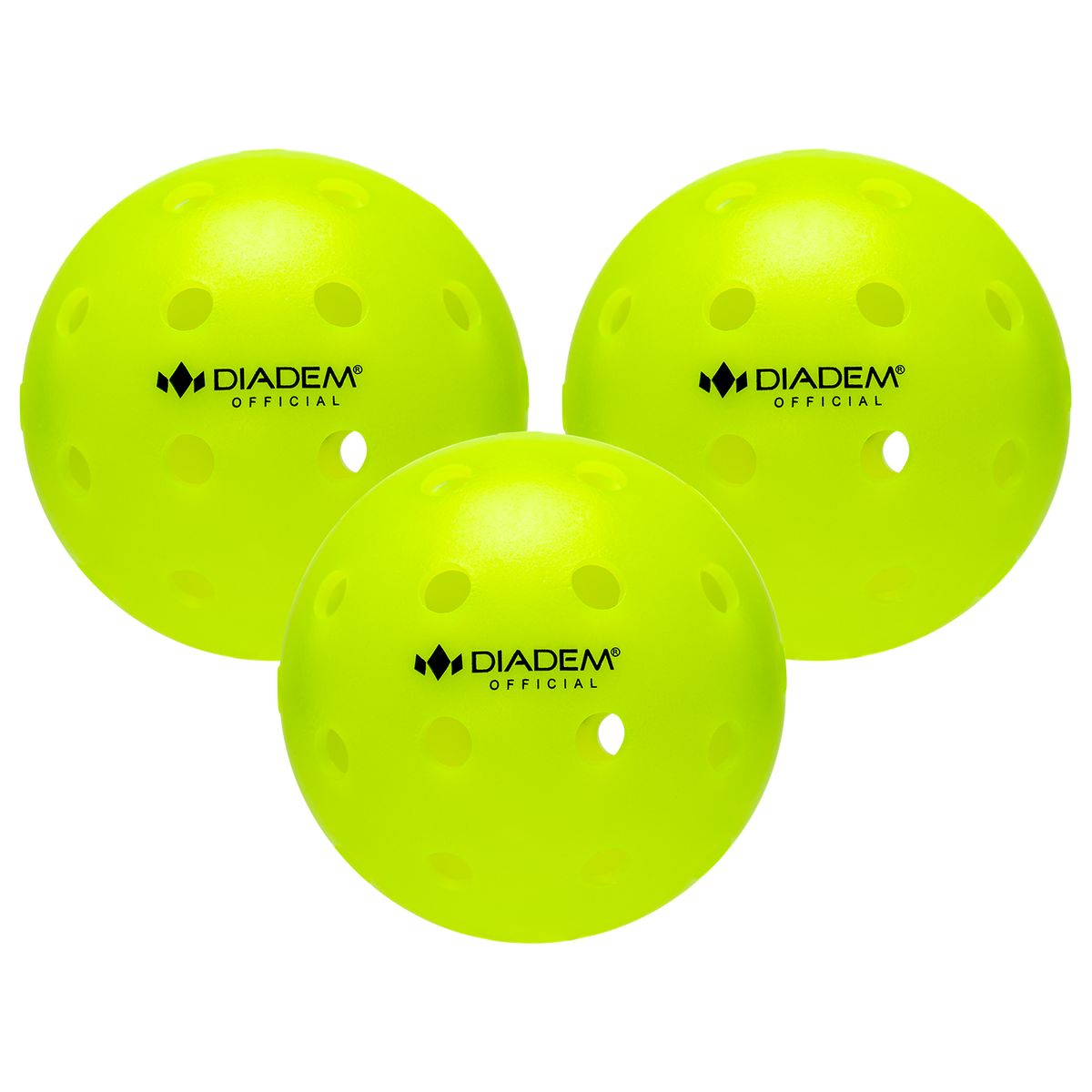 Outdoor Pickleball Ball Pack 3 / Neon option