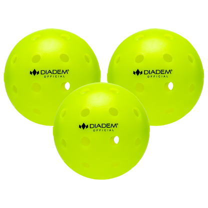 Outdoor Pickleball Ball Pack 3 / Neon option