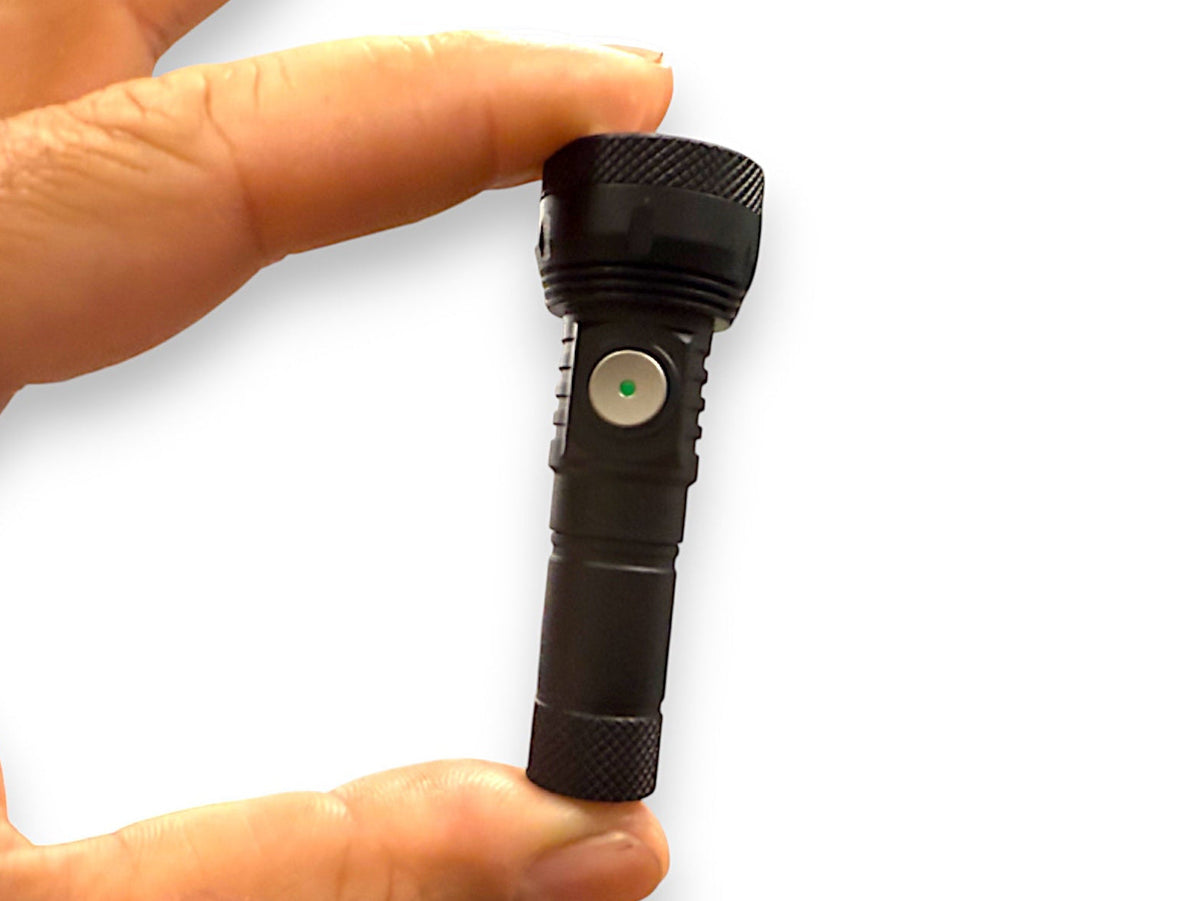 Rechargeable Flashlight source view 1