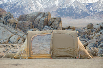 Multi-Room Tunnel Camping Tent Tan option