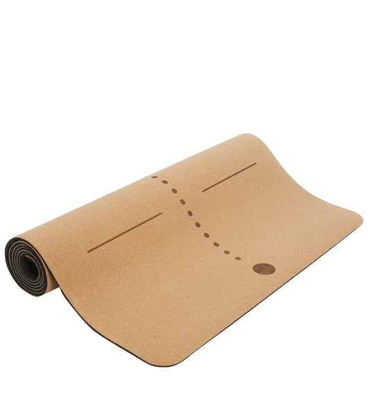 Yoga Mat Natural Cork with Rubber option