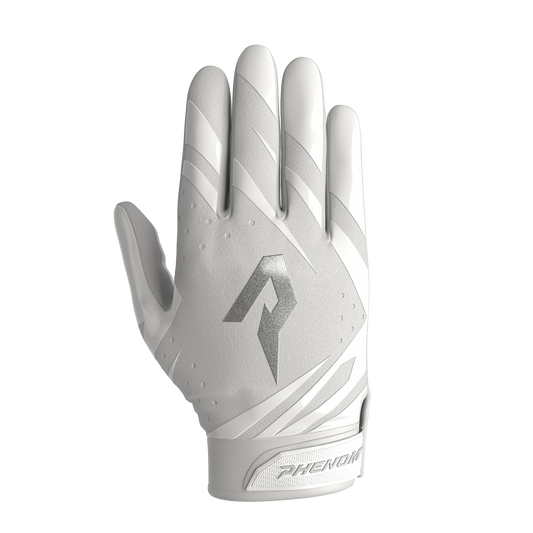 Youth Football Gloves Youth X Small / White option