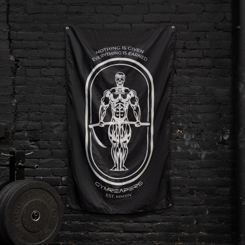 Gym Flag Black/White option