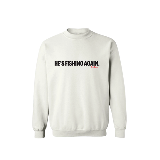 Fishing Graphic T-Shirt White / SM option