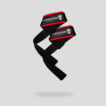 Weightlifting Straps Black/Red option