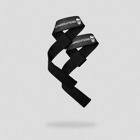 Weightlifting Straps Black (No Padding) option