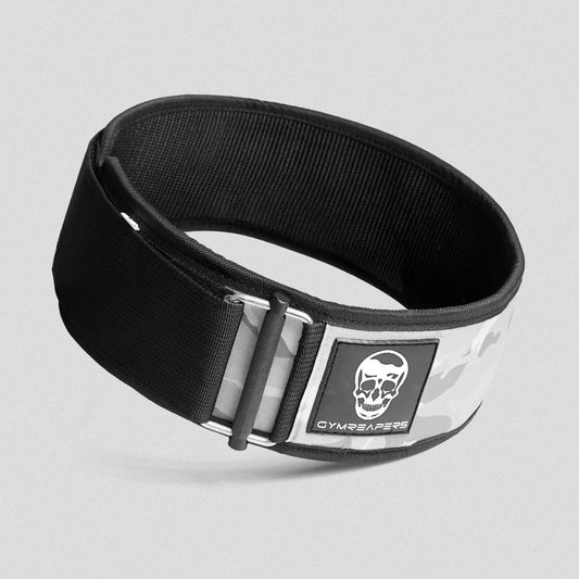 Weightlifting Belt White Camo / XS (21-26") option