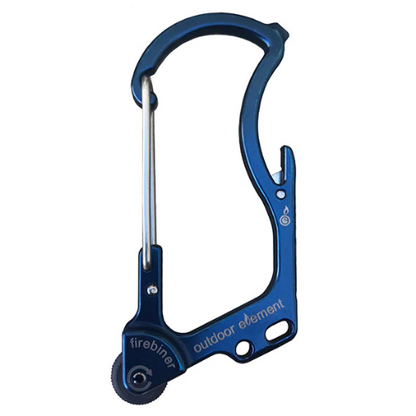 Fire-Starting Multitool Carabiner Blue option