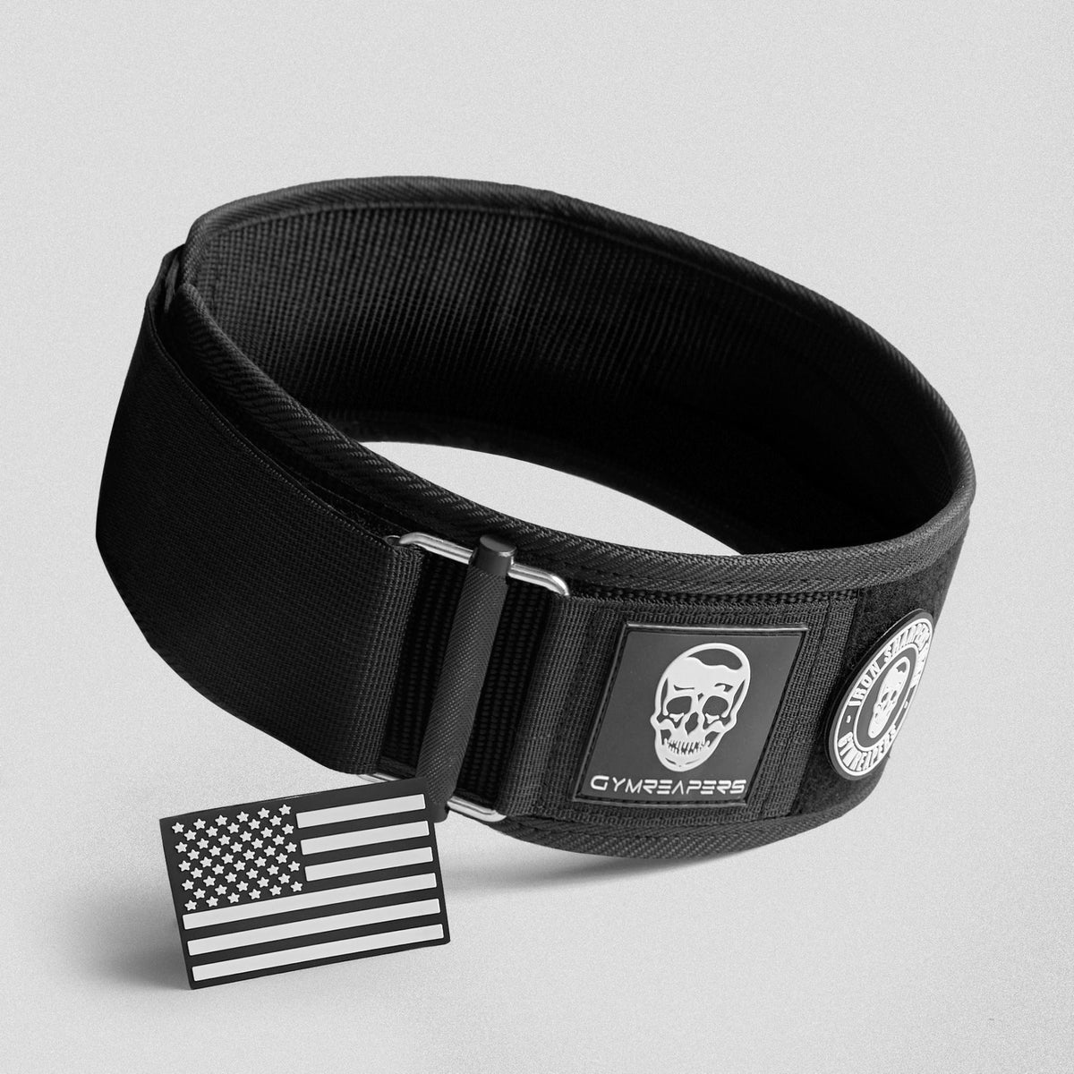 Weightlifting Belt Black/White / XS (21-26") option