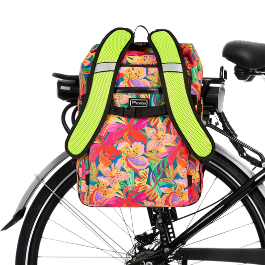 Convertible Bicycle Pannier Tropical Nights option