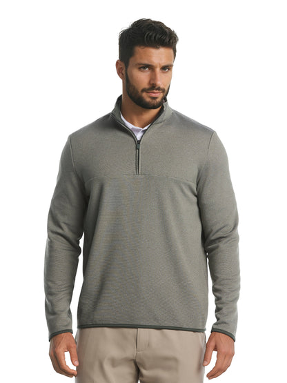 Men's Golf Pullover Deep Forest Heather / S option