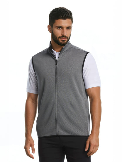 Men's Golf Vest Caviar Heather / XS option