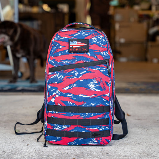 Ballistic-Nylon Training Backpack American Tiger Stripe / 15L option