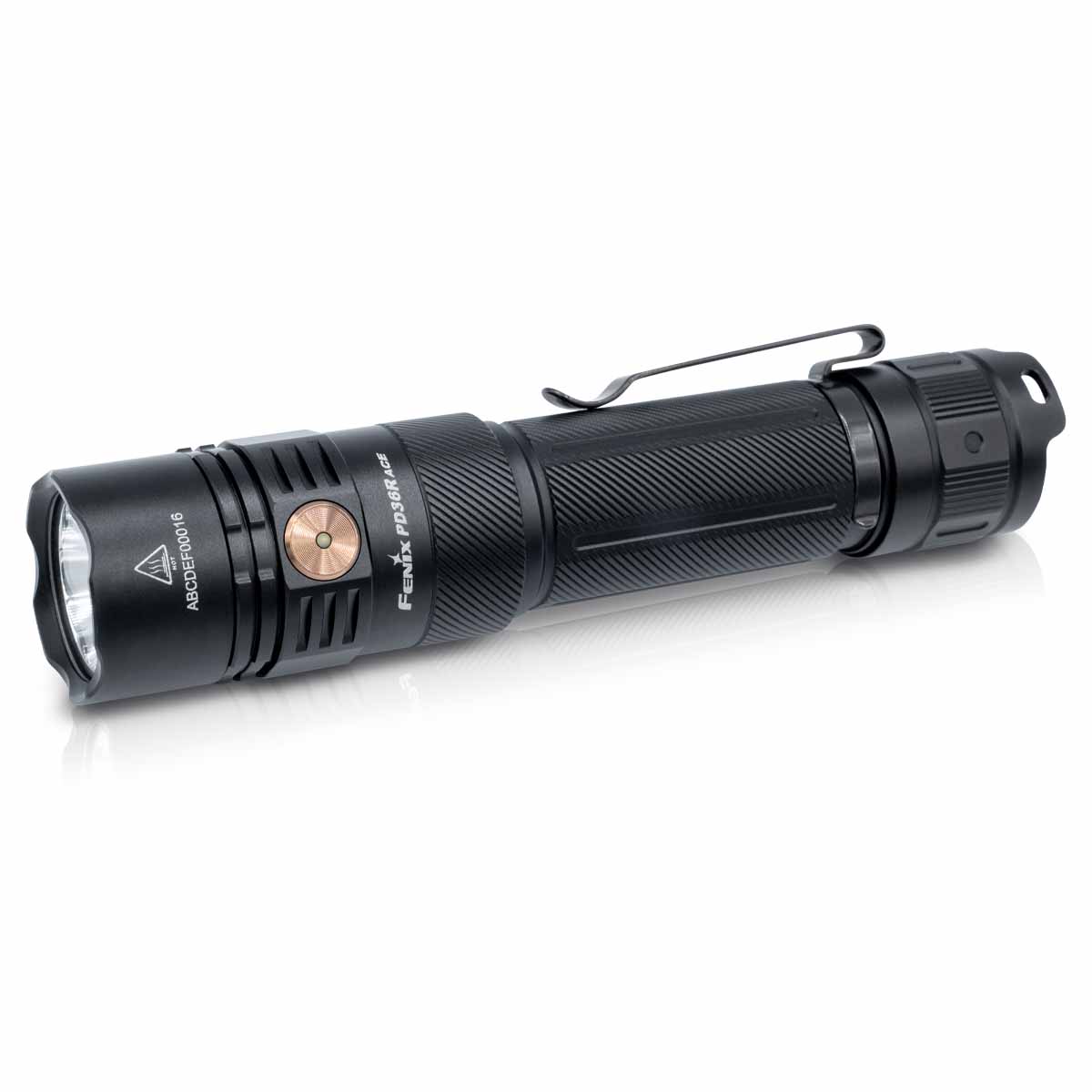Rechargeable Tactical Flashlight Black option