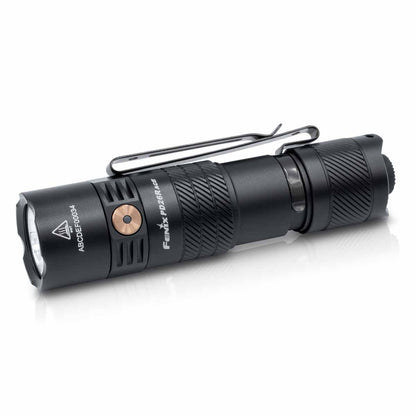 Compact Rechargeable EDC Flashlight Black option