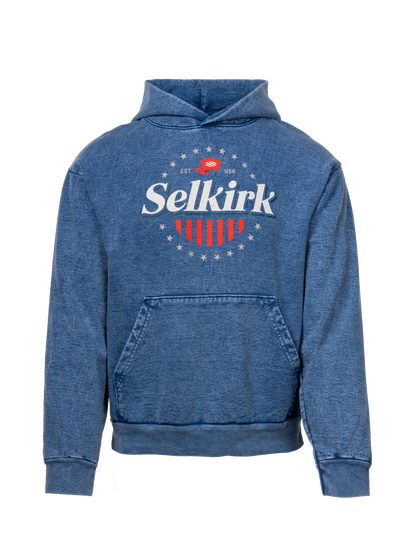 Heavy Fleece Pickleball Hoodie Blue / XS option