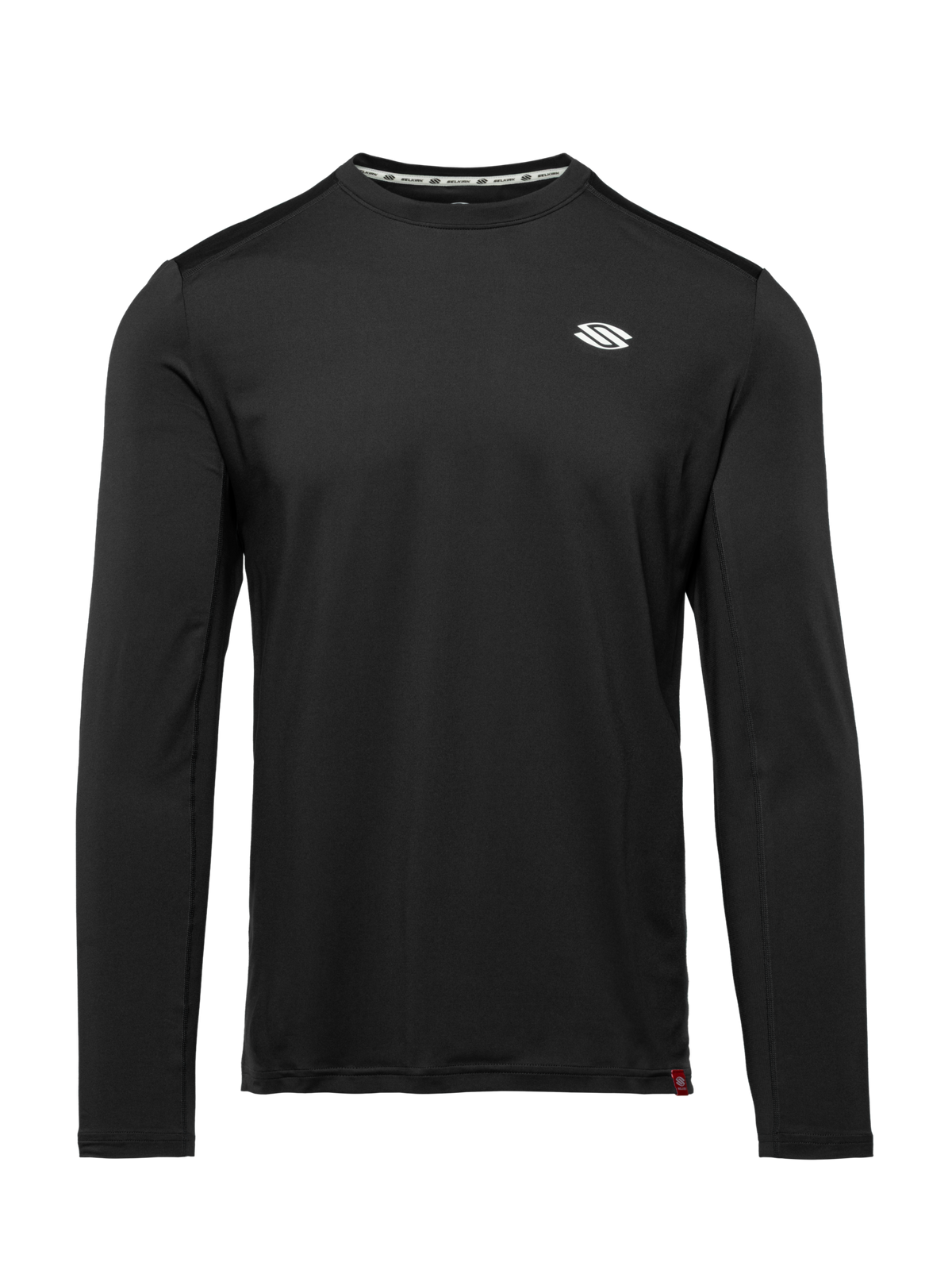 Men Long Sleeve Shirt Black / XS option