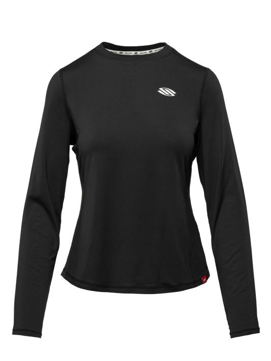 Women's Long Sleeve Performance T-Shirt Black / XS option