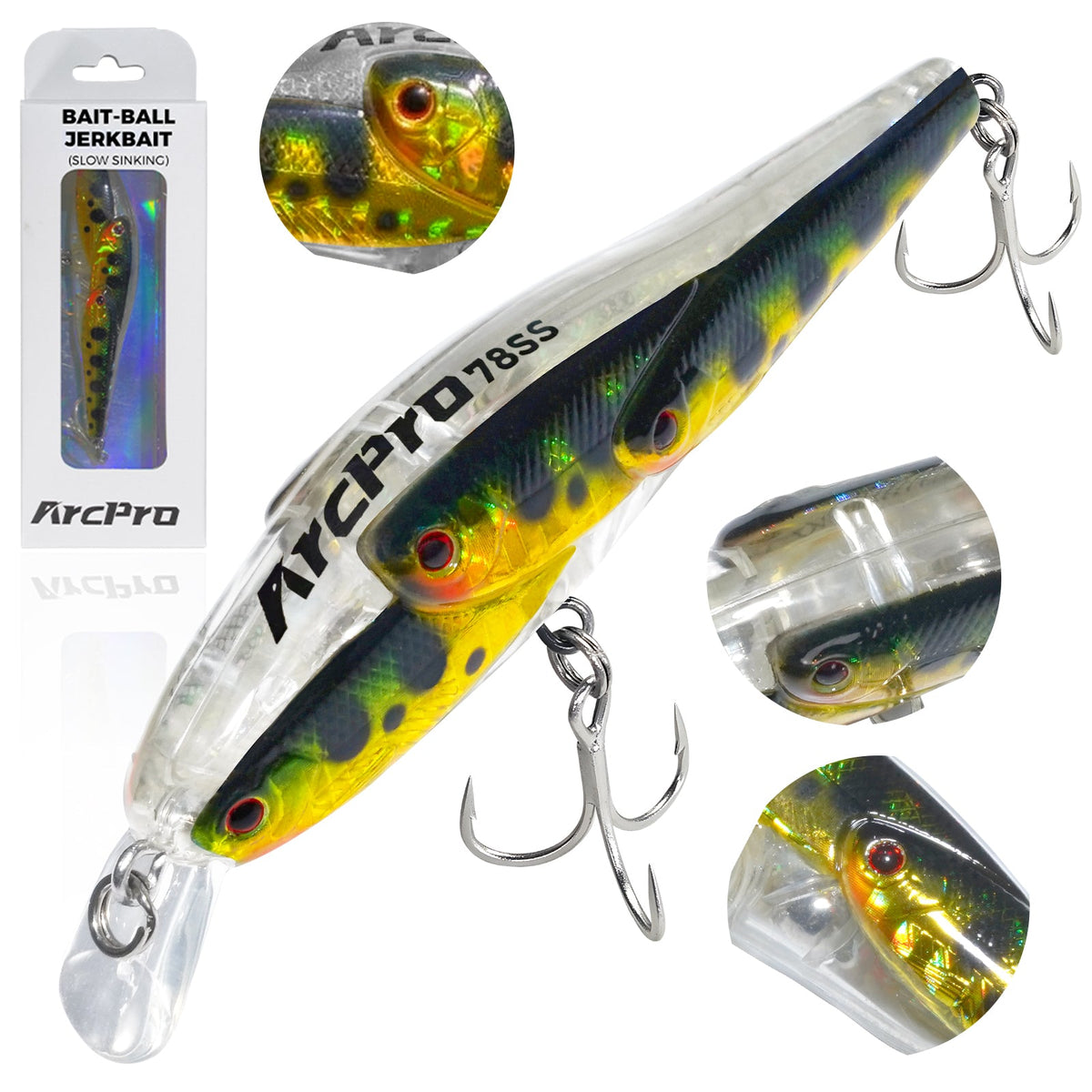 Minnow Jerkbait Lure Native Trout option