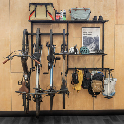 Adjustable Bicycle Wall Storage System source view 1