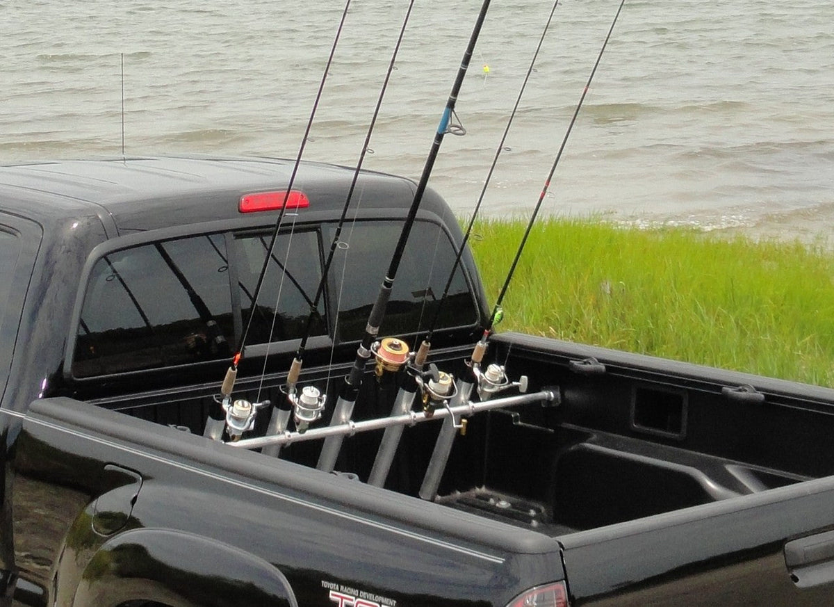 Truck Bed Fishing Rod Rack source view 1