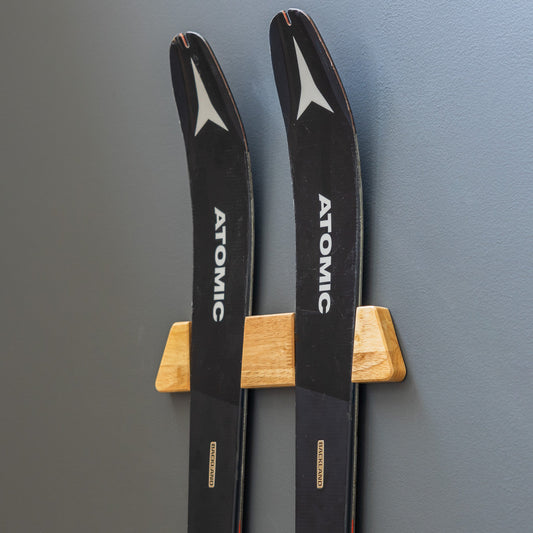 Wood Ski Display Rack source view 1