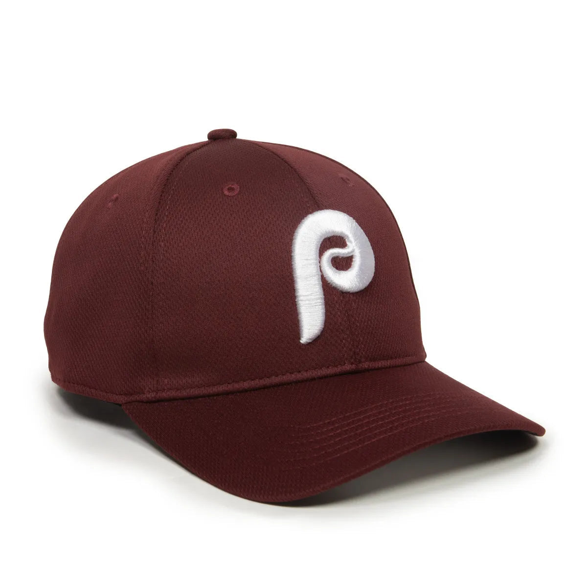 Baseball Fan Cap Maroon - Alternate / Youth option